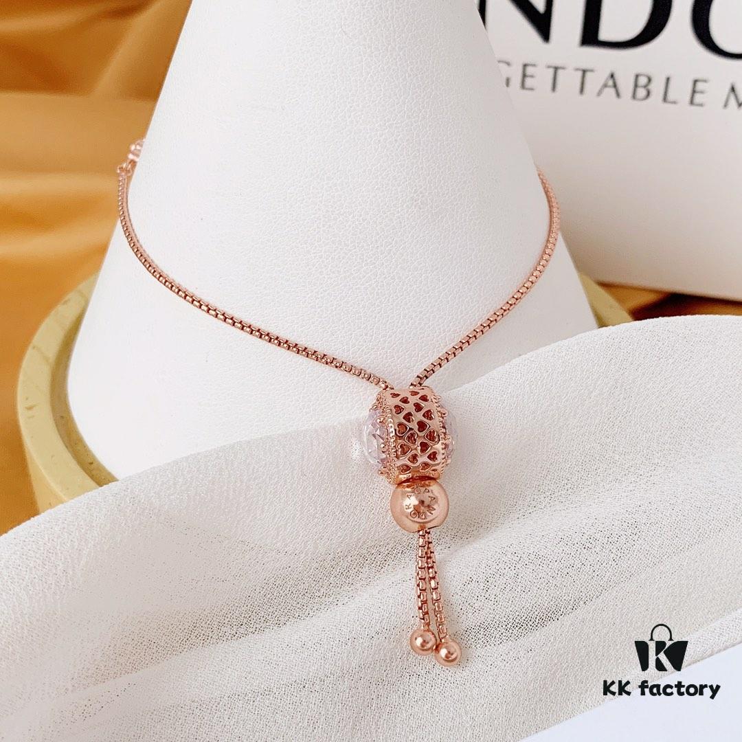 692fe29f99f2d84055c8bd09 Pandora Official Website Blossoming Peach Blossom Sparkling Bracelet