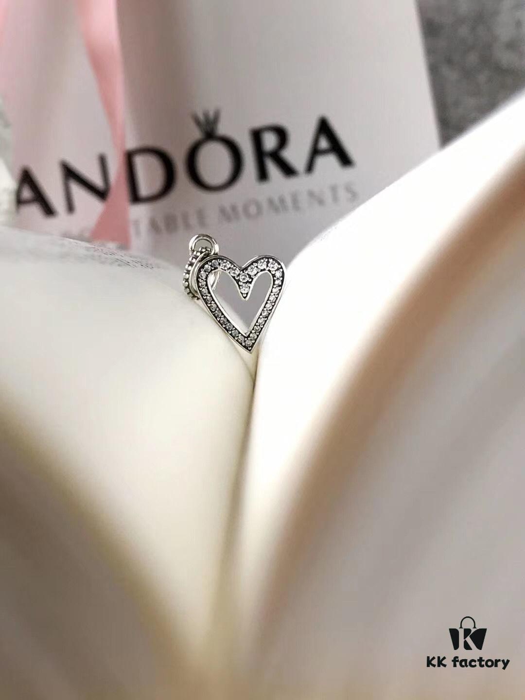 692fe2a599f2d84055c8bd15 Cherish the Moment, Shine with Love ❤️ Authentic Pandora 925 Sterling Silver Openwork Minimalist Heart Necklace