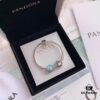 692fe2ad99f2d84055c8bd29 Pandora 2020 Garden Collection 'Fresh Daisy' Bracelet Set (Kids Size 13-16cm) - Blue Enamel Daisy Design