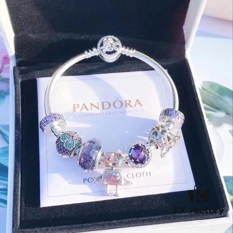 692fe2b799f2d84055c8bd40 Pandora Bella in Lilac with Silver Wire - Adorable New Arrival, Imported Thai Lilac Glass Cabochon, S925 Sterling Silver