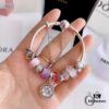 692fe2c399f2d84055c8bd5a 2020 Pandora Newest 'Lavender' Wave-shaped Murano Glass Bead Bracelet Set