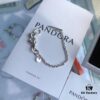 692fe2c799f2d84055c8bd65 Pandora 'Bonded with Love' Minimalist 925 Sterling Silver Bracelet – Endorsed by Guan Xiaotong, Couple's Edition