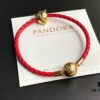 692fe2ce99f2d84055c8bd75 Pandora New Year of the Rat Red String Bracelet, Customizable Size, 18K Gold Plated Copper-Silver Alloy