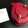 692fe2d099f2d84055c8bd7a Pandora New Year of the Rat Red String Bracelet, Customizable Size, 18K Gold Plated Copper-Silver Alloy