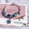 692fe2d099f2d84055c8bd7c Pandora Pandora Midnight Blue Snowflake ❄️ New Arrival! Made with counter materials, perfectly crafted one-to-one, quality comparable to official store products! Sparkling midnight blue cat's eye, white daisy enamel bead, blue sparkling snowflake ❄️ bead, blue vibrant sparkling bead, paired with blue snowflake ❄️ pendant. S925 silver comes with official packaging!