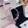692fe2dd99f2d84055c8bd98 2020 Pandora Newest 'Lavender' Wave-shaped Murano Glass Bead Bracelet Set