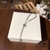 692fe2e099f2d84055c8bd9e Pandora Blue and Transparent Sparkling 925 Silver Adjustable Slide Bracelet Rope 598517C01