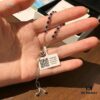 692fe2e599f2d84055c8bda5 Pandora Blue and Transparent Sparkling 925 Silver Adjustable Slide Bracelet Rope 598517C01