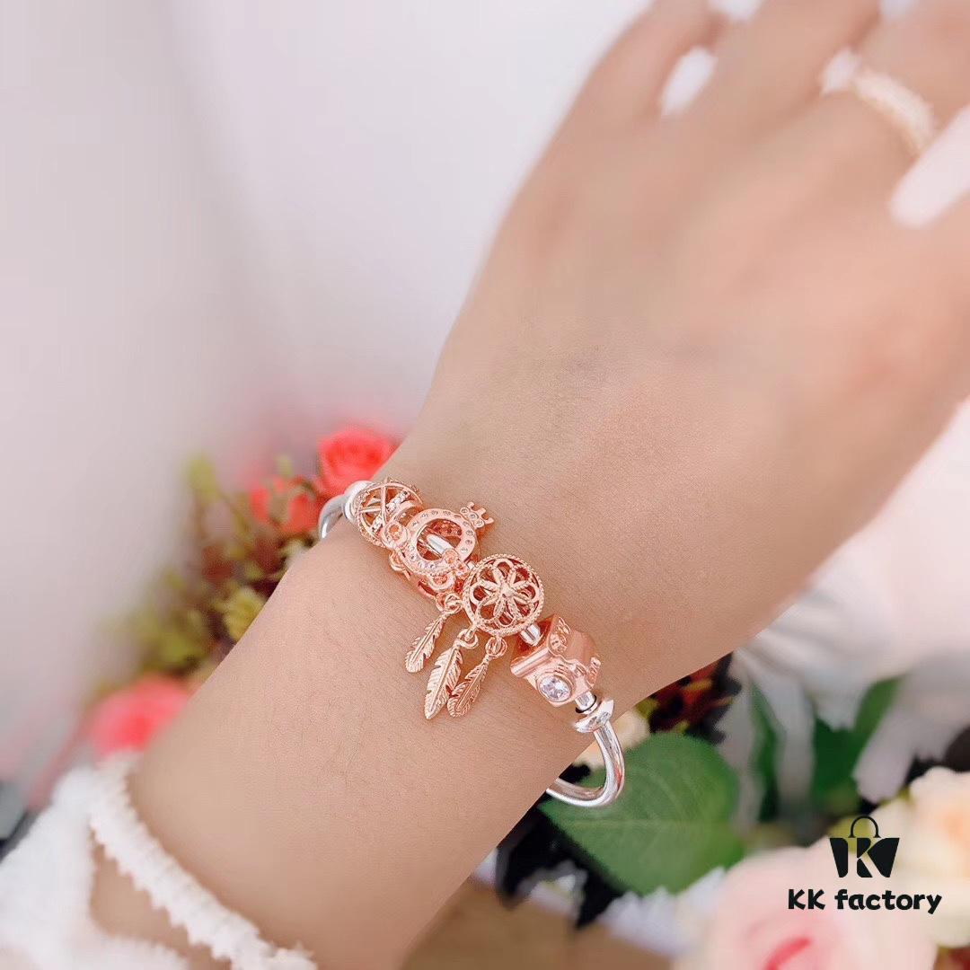692fe2e599f2d84055c8bda6 Fairy Tale Dream Chaser 🦌 New Arrival Bracelet Set, Official Website Same Style, Crown Carriage 👑 Sparkling Stones All Around