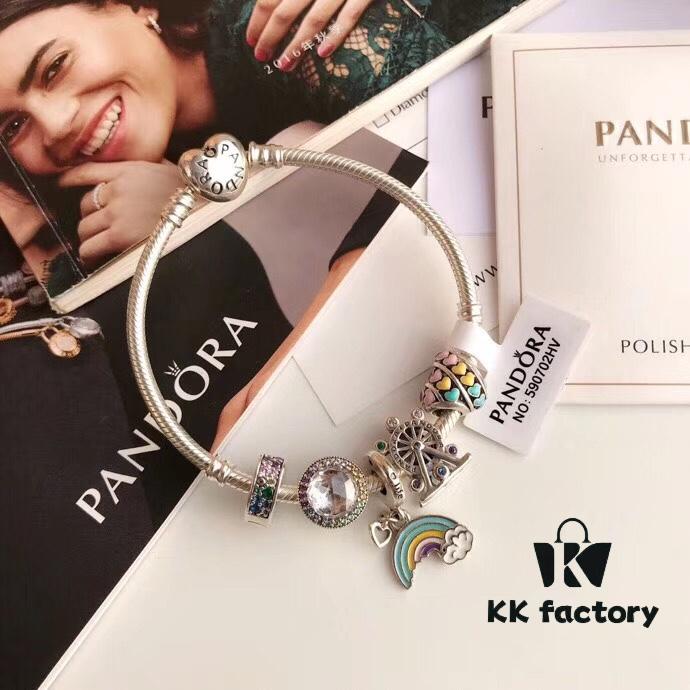 692fe2ec99f2d84055c8bdb2 Pandora Rainbow Series Peach Pink Charm