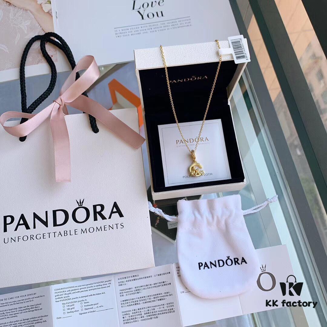 692fe30199f2d84055c8bdca New Arrival ✨ Pandora Official Website Same Style 'Angel and Shooting Star' Pendant Necklace