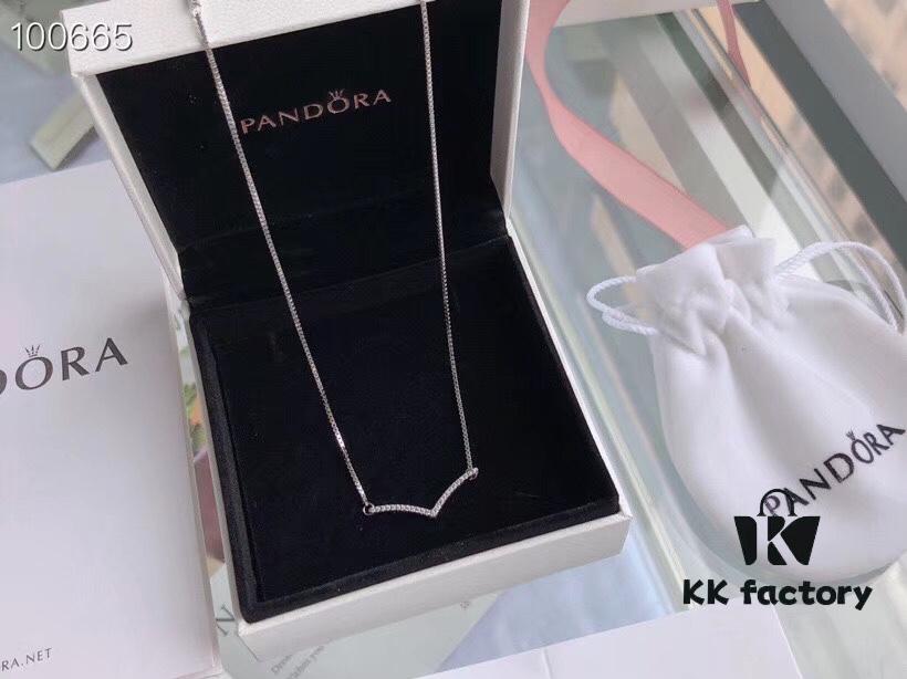 692fe30699f2d84055c8bdd1 Official Website Same Style 'Wish Sparkle' 💓 Pandora Necklace ✨