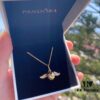 692fe31999f2d84055c8bde3 New Release: Pandora x Harry Potter Collaboration Golden Snitch Necklace