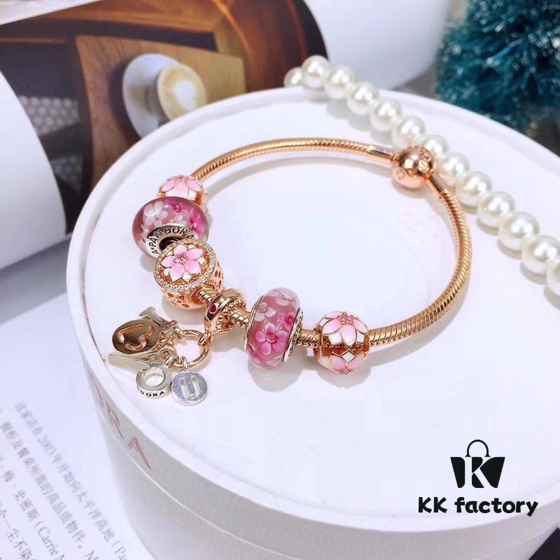 692fe35799f2d84055c8be57 Pandora Rose Gold Series, Three Lives Three Worlds Ten Miles of Peach Blossoms