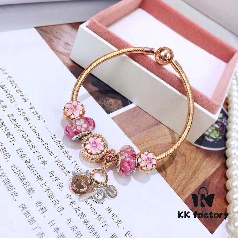 692fe35799f2d84055c8be59 Pandora Rose Gold Series, Three Lives Three Worlds Ten Miles of Peach Blossoms