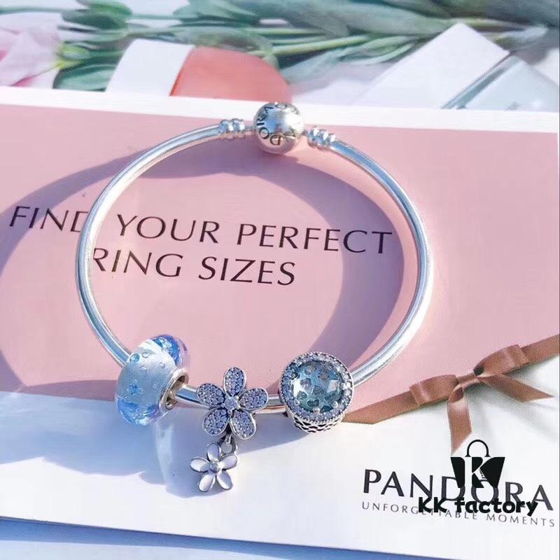 692fe36599f2d84055c8be6e Pandora Ice Blue Bubble Sparkling Diamond Daisy New Arrival! Made with counter materials, perfectly crafted 1:1, quality comparable to official store products! Featuring bubble ice blue glass, ice blue cat's eye, sparkling diamond daisy, S925 silver with original packaging!