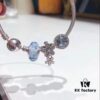 692fe36699f2d84055c8be71 Pandora Ice Blue Bubble Sparkling Diamond Daisy New Arrival! Made with counter materials, perfectly crafted 1:1, quality comparable to official store products! Featuring bubble ice blue glass, ice blue cat's eye, sparkling diamond daisy, S925 silver with original packaging!