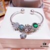 692fe36999f2d84055c8be73 Pandora Sparkling Diamond Green Summer Starfish New Arrival! Made with counter-grade materials, perfectly crafted 1:1, quality comparable to official store products! Featuring sparkling diamond snowflakes, green sparkling beads, sparkling green cat's eye, fairy tale pumpkin carriage, and summer starfish pendant.