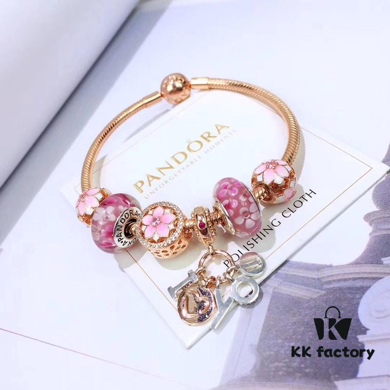 692fe37599f2d84055c8be87 Pandora Rose Gold Series, Three Lives Three Worlds Ten Miles of Peach Blossoms