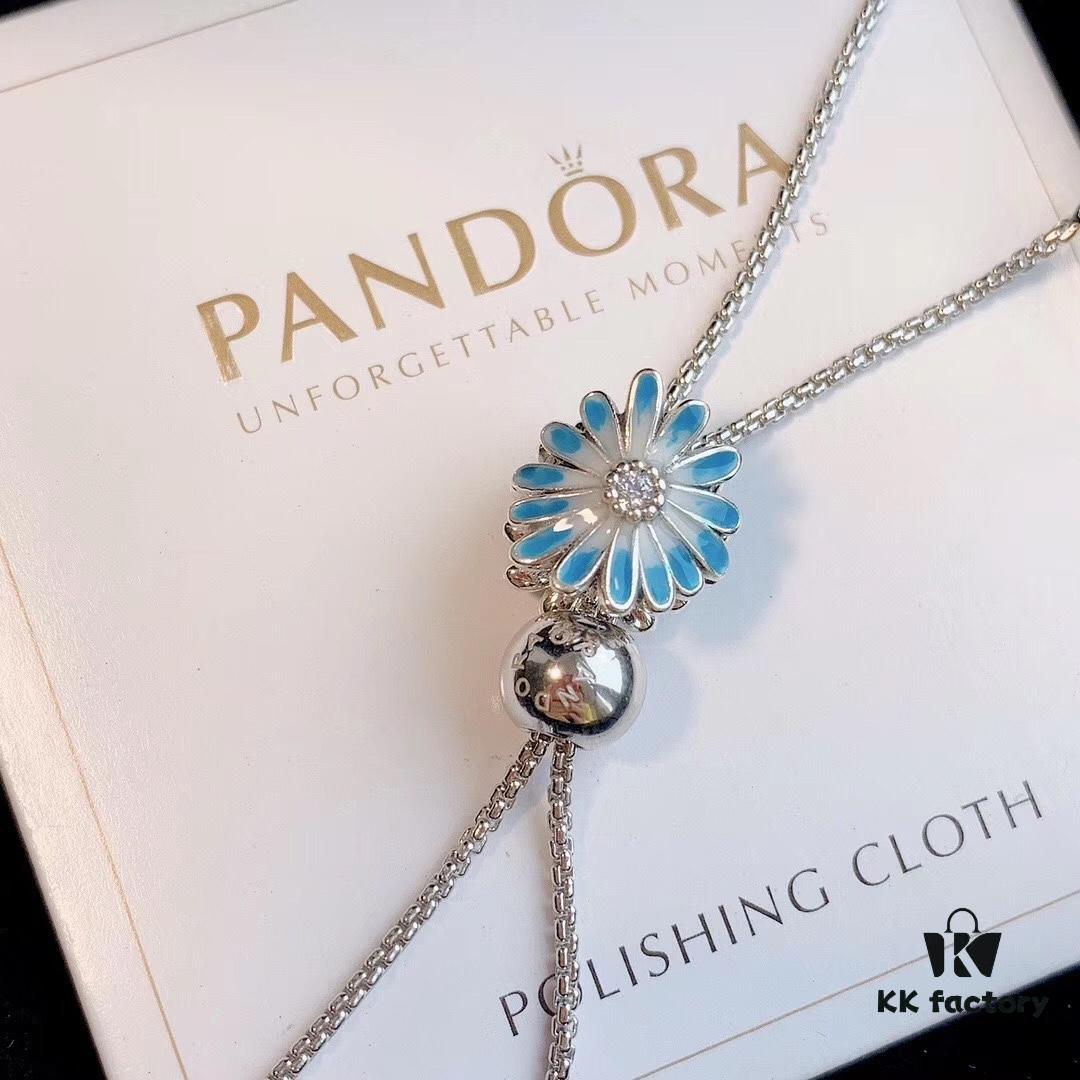 692fe37899f2d84055c8be8e 2020 Pandora Latest Garden Collection 'Blue Daisy' Bracelet Set 💫 Pandora 'Fresh Style' Adjustable Bracelet ✨ Floral World 🌼 Blooming Radiantly in the Sunlight 🎉 Symbolizing Freedom with Daisies 🌼 Embracing the Vitality of Spring 🌟 Beautiful Blooms 🌼