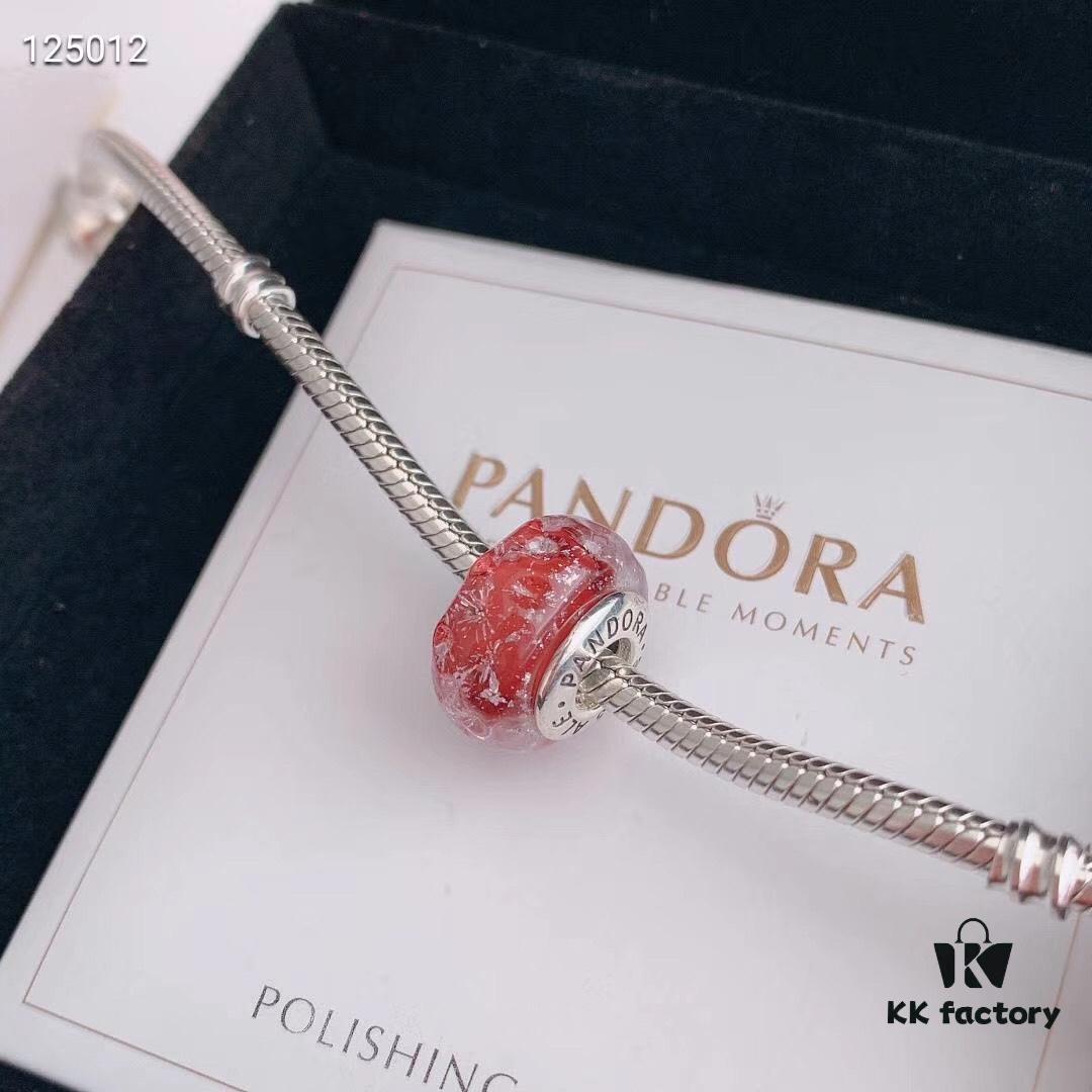 692fe38399f2d84055c8bea3 2020 Pandora Newest 'Lavender' Wave-shaped Murano Glass Bead Bracelet Set