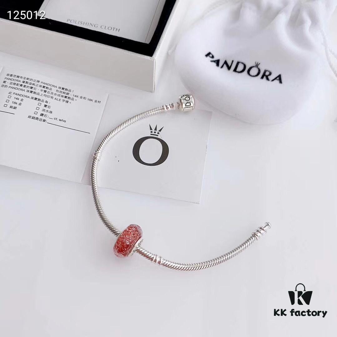 692fe38499f2d84055c8bea6 2020 Pandora Newest 'Lavender' Wave-shaped Murano Glass Bead Bracelet Set