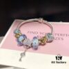 692fe38599f2d84055c8bea7 Pandora Ice Blue Bubble Heart Key New Arrival