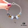 692fe38699f2d84055c8beab Pandora Ice Blue Bubble Heart Key New Arrival