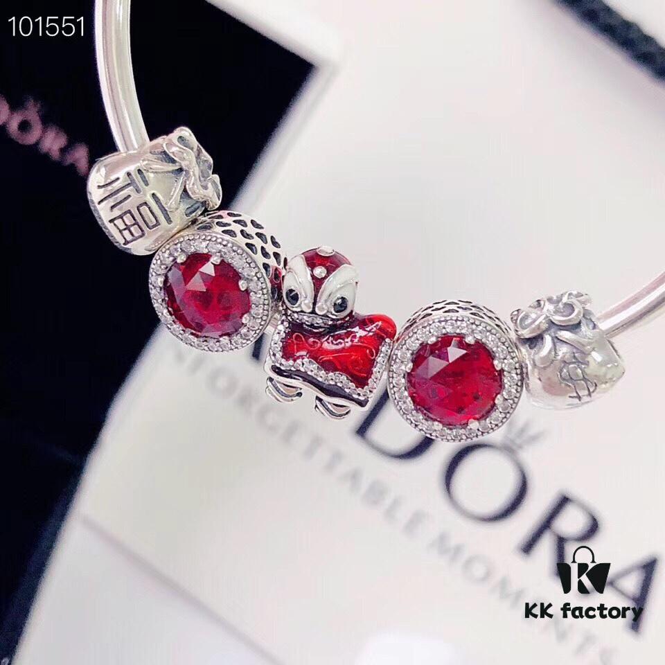 692fe39c99f2d84055c8bedc Exclusive Launch 🍀 Chinese Red Festive Lion Dance Pendant Charm with 🍀 Fresh and Elegant Style, Truly Stunning!