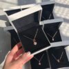 Pandora Rose Gold Diamond Necklace