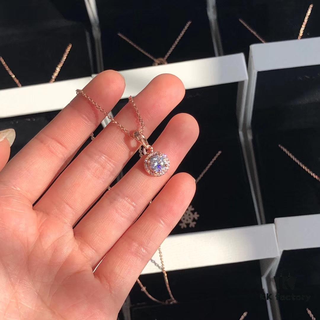 Pandora Rose Gold Diamond Necklace
