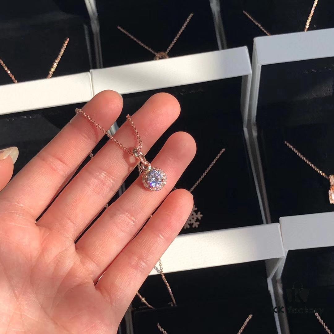 Pandora Rose Gold Diamond Necklace