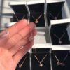 Pandora Rose Gold Bow Charm Necklace