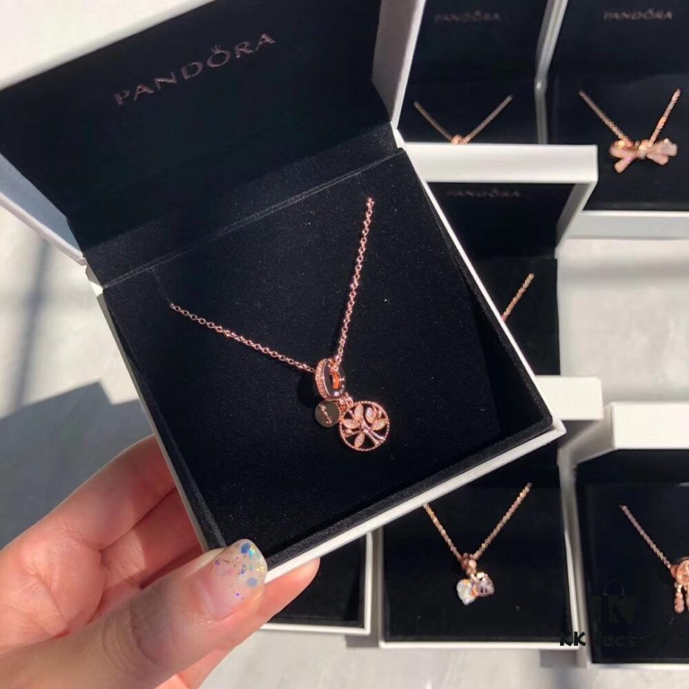 692fe3b399f2d84055c8bf0b Pandora Rose Gold Tree of Life Necklace