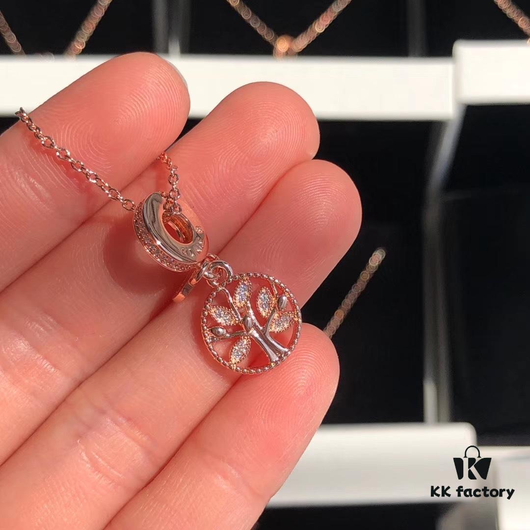 Pandora Rose Gold Tree of Life Necklace