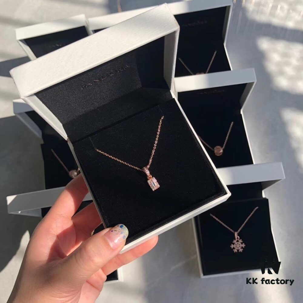 692fe3c399f2d84055c8bf1b Pandora Geometric Square Diamond Necklace