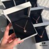 692fe3c399f2d84055c8bf1c Pandora Rose Gold Flower Necklace