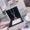 692fe3ce99f2d84055c8bf2c New Arrival✨Pandora Official Website Same Style 'Queen and Crown' Necklace, Crown Shape with Double-Sided Two-Tone Design of 'Empress', Engraved with 'Queen' at Center