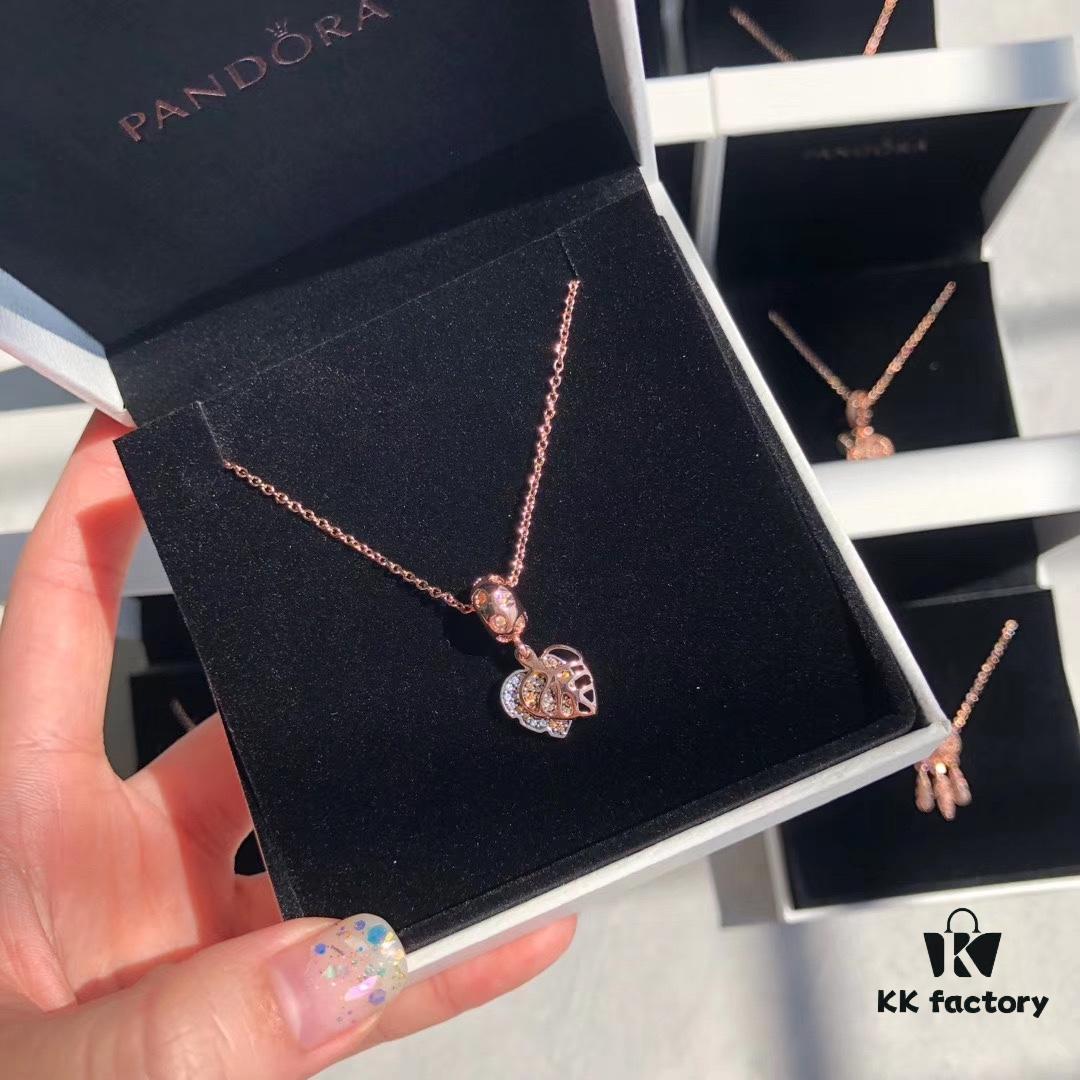 Pandora Leaf Necklace