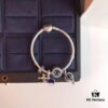 692fe3d999f2d84055c8bf41 Pandora Sweet Holiday Bracelet Set - Guan Xiaotong Same Style Ocean Heart, Hot Air Balloon, and Airplane Charms