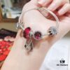 692fe3e299f2d84055c8bf53 Pandora Rose Red Infinity Love ❤️ New Arrival! Made with counter-grade materials, perfectly crafted at a 1:1 ratio, quality comparable to official store products. Features rose-red faceted glass beads, sparkling diamond-cut rose-red cat's eye, colorful snowflake beads, sparkling teardrop beads 💧, and the infinity '8' shaped heart pendant 💗. Comes with original packaging! 🍃🌺