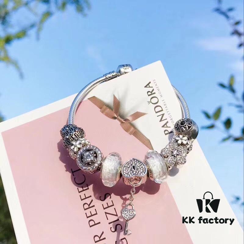 692fe3ea99f2d84055c8bf63 Proxy Purchase Level Pandora Silver Wire White Fresh Sparkling Diamond Key New Arrival