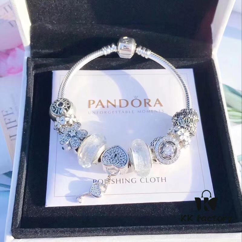 692fe3eb99f2d84055c8bf68 Proxy Purchase Level Pandora Silver Wire White Fresh Sparkling Diamond Key New Arrival