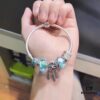 692fe3ee99f2d84055c8bf6c Pandora Rainbow Dreamcatcher New Arrival, Rainbow Glass, Blue Sparkling Bead, Cute Baby Stroller Charm, Meaningful Dreamcatcher Pendant