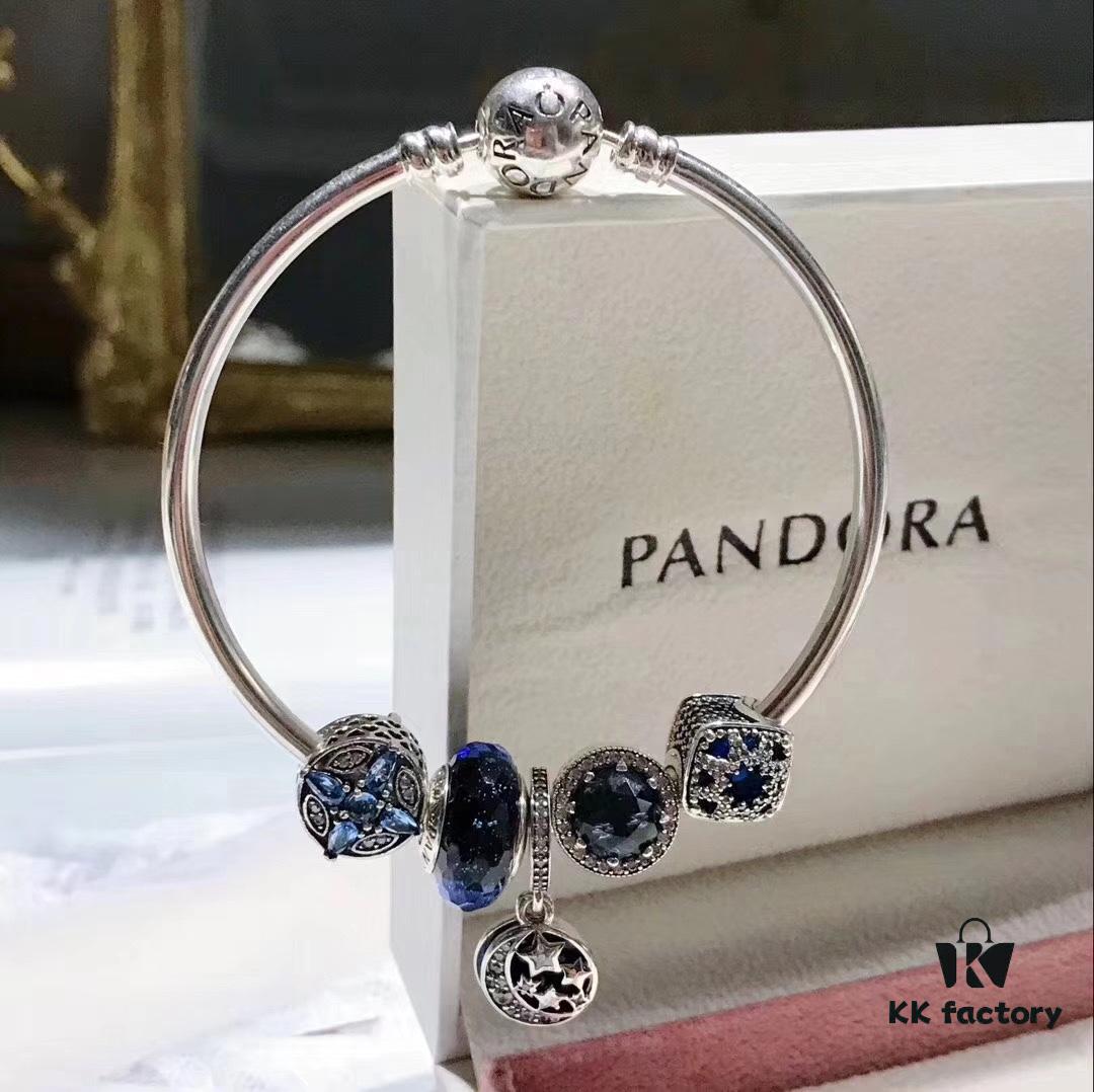 692fe40199f2d84055c8bf96 Pandora Blue Star and Moon ☪ New Arrival! Premium Craftsmanship with Authentic Materials, Perfect Replica of Official Store Quality