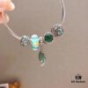 692fe41399f2d84055c8bfb7 Pandora Rainbow Mint Parrot New Arrival! Crafted with authentic boutique materials, perfectly replicated to match retail quality!