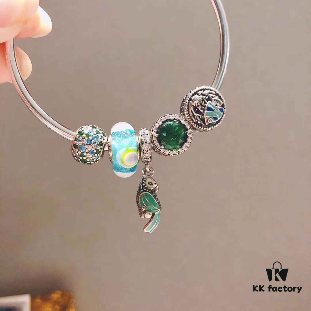 692fe41399f2d84055c8bfb7 Pandora Rainbow Mint Parrot New Arrival! Crafted with authentic boutique materials, perfectly replicated to match retail quality!