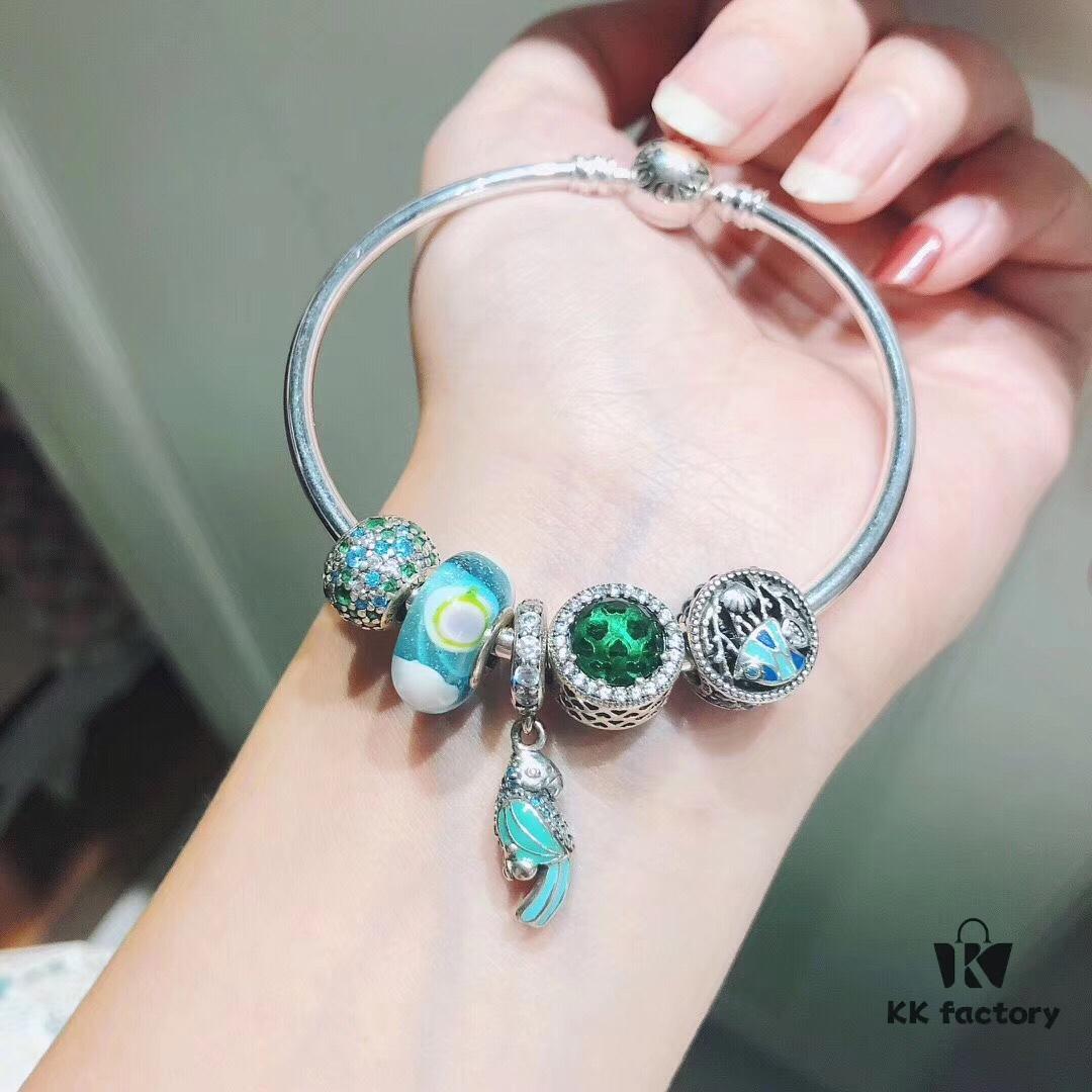692fe41599f2d84055c8bfbc Pandora Rainbow Mint Parrot New Arrival! Crafted with authentic boutique materials, perfectly replicated to match retail quality!