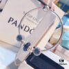 692fe41999f2d84055c8bfc4 Pandora Pandora Brilliant Blue Heart Chain New Arrival!