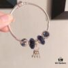 692fe41b99f2d84055c8bfc6 Pandora Pandora Brilliant Blue Colorful Love Key 🔑 New Arrival! Made with counter materials, perfectly crafted one-to-one, quality comparable to counter products. Featuring brilliant blue faceted crystal, sparkling diamond-cut dark cat's eye, openwork star and moon beads, noble colorful love key 🔑 pendant. Comes with original counter packaging!